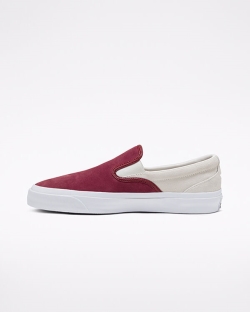 Converse One Star CC Pro Suede Férfi Slip On Piros/Piros | YBWPEIO-HU